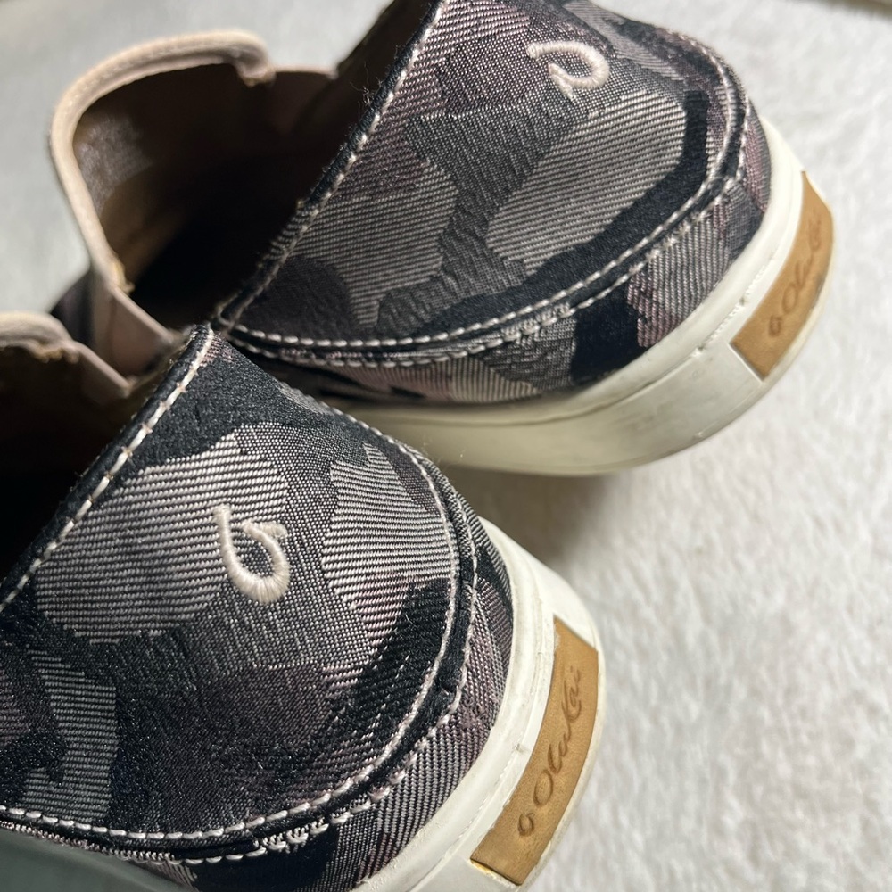 Olukai Pehuea Camouflage‎ Slip-On Shoes Sneaker Women’s Sz 10 - Picture 3 of 8